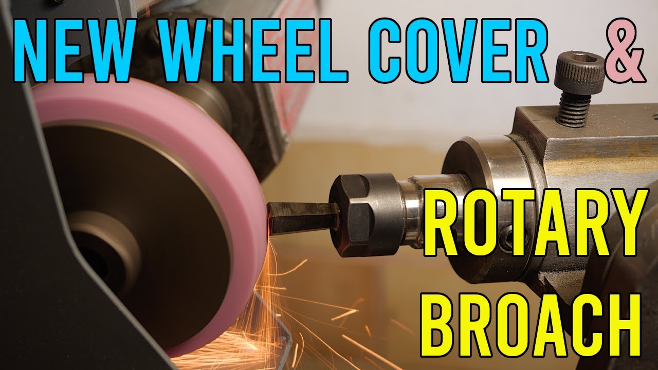 Clarkson T&C grinder wheel cover || RotarySMP