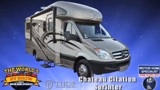 RV Reviews| New Mercedes Benz Sprinter Motorhomes by Thor (Best Diesel Class B Plus RV)