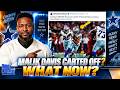 🚨 MALIK DAVIS CARTED OFF THE FIELD!!! NOW WHAT?! 😳🏈