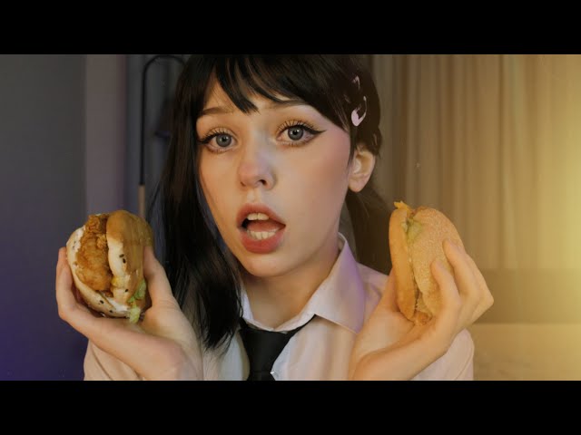 АСМР КУШОЮ БУРГЕРЫ / ASMR EATING