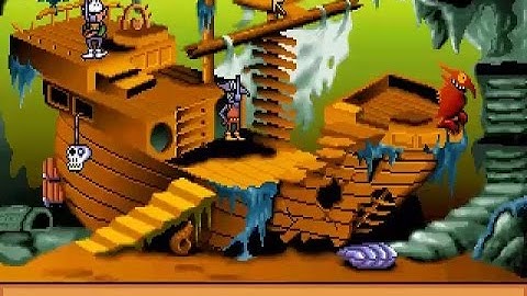 Gobliins 2 Walkthrough World 4 - Underwater Wreckage