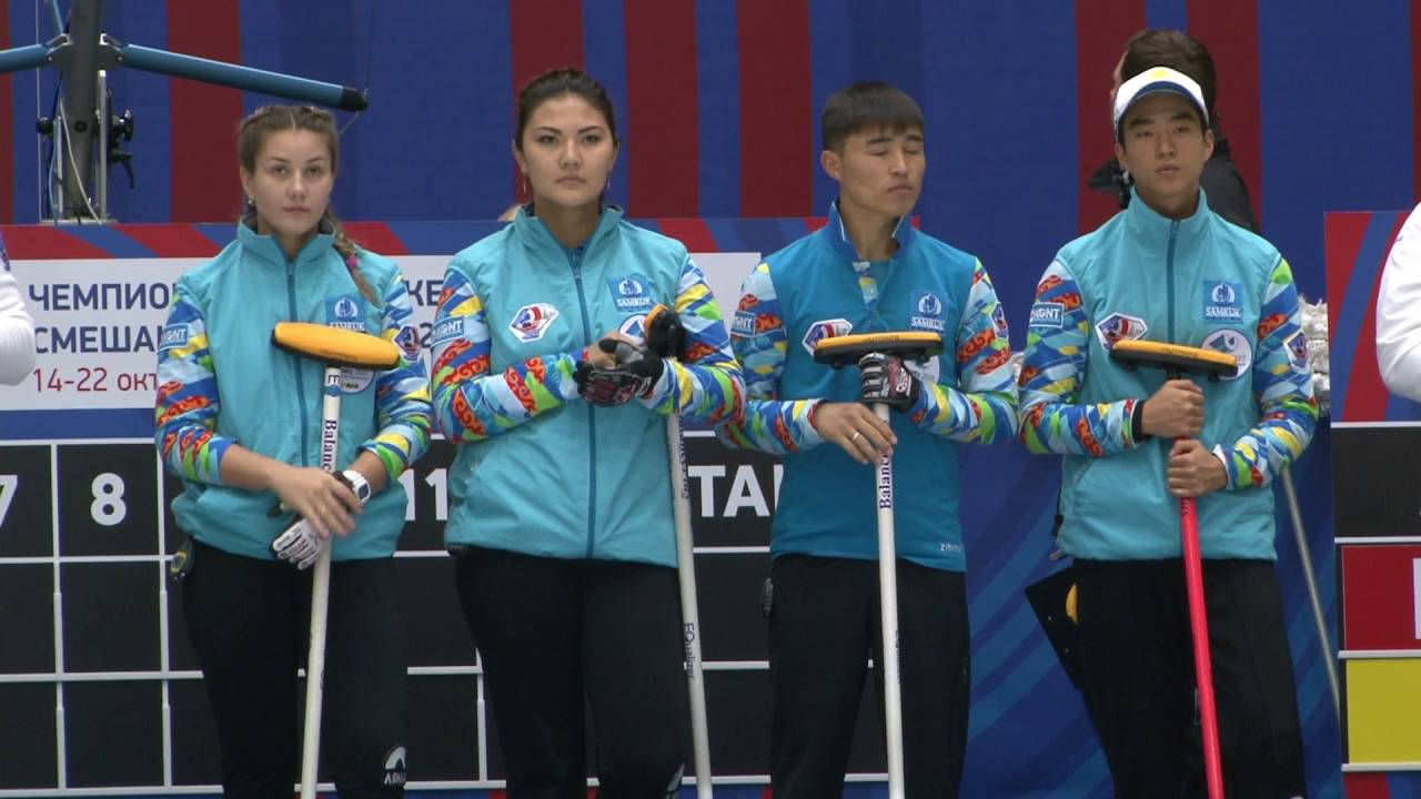  World Mixed Curling Championship 2016 - Round Robin KAZ vs RUS