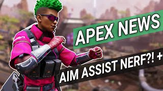 Apex Legends News Update - Aim Assist Getting Nerfed? + Lifeline Lore Coming + Streamer Mode changes