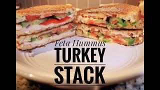 Delicious Feta Hummus & Turkey Sandwich Recipe