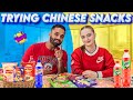 Trying chinese snacks for the first time ever 