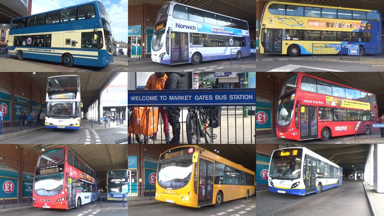 Great Yarmouth Market Gates Bus Station (May 2024)