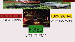 dodge ram no trailer turn or stop lights | tipm? | no but fixed