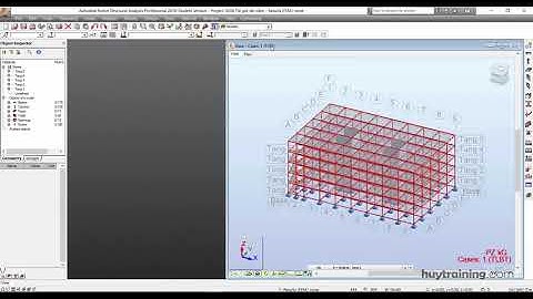 Tổ hợp tải trọng trong Robot Structural   Elsoft vn