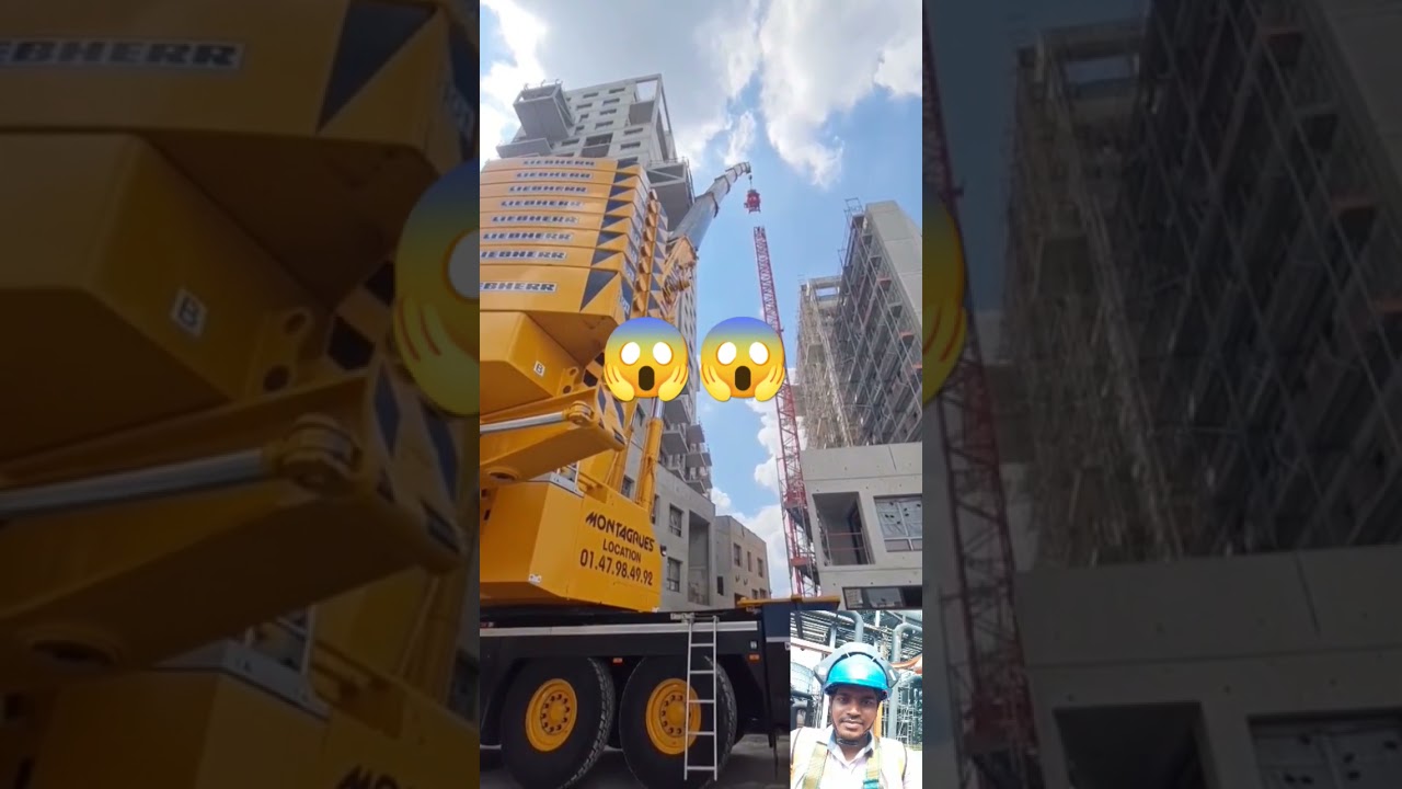 Heavy lifting equipment LIEBHERR biggest Mobile Cranes shorts 