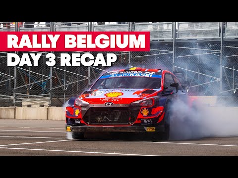 Rally Belgium Day 3: Victory Donuts at Spa Francorchamps Circuit | WRC 2021