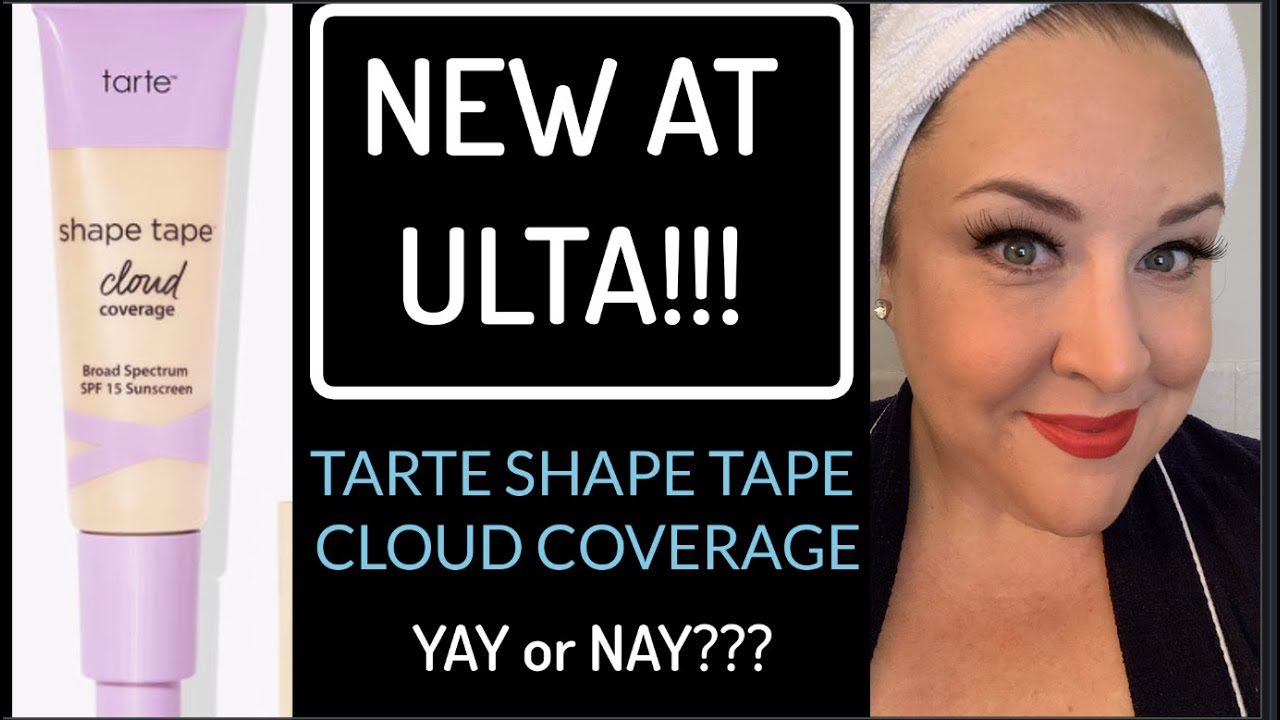 Tarte Shape Tape Cloud Cream Foundation Demo and Review - YouTube