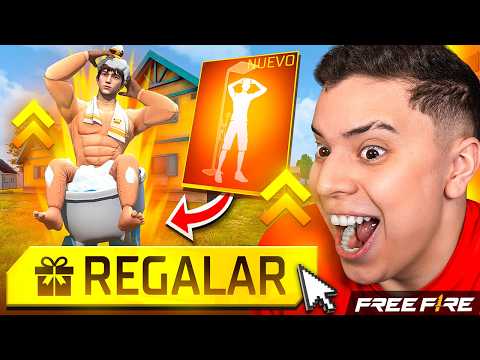 ¡REGALAMOS LA SKIN MAS CARA ACTUALMENTE EN FREE FIRE 🔥 HORA DEL BAÑO  🔥  Y EMOTE  !!!