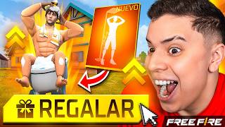 ¡REGALAMOS LA SKIN MAS CARA ACTUALMENTE EN FREE FIRE 🔥 HORA DEL BAÑO  🔥  Y EMOTE  !!!