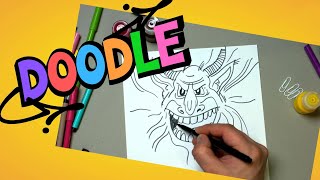 DOODLES | Kids Cool Art Project | Vintage TV - Art Attack