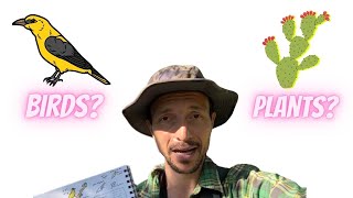 Nature Journaling Birds VS Plants