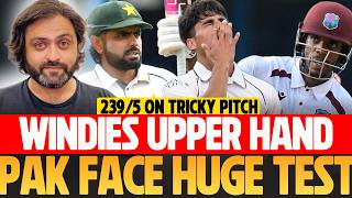 West Indies Hold the Upper Hand! | Pakistan Face Huge Test in Pakistan vs West Indies 2nd Test