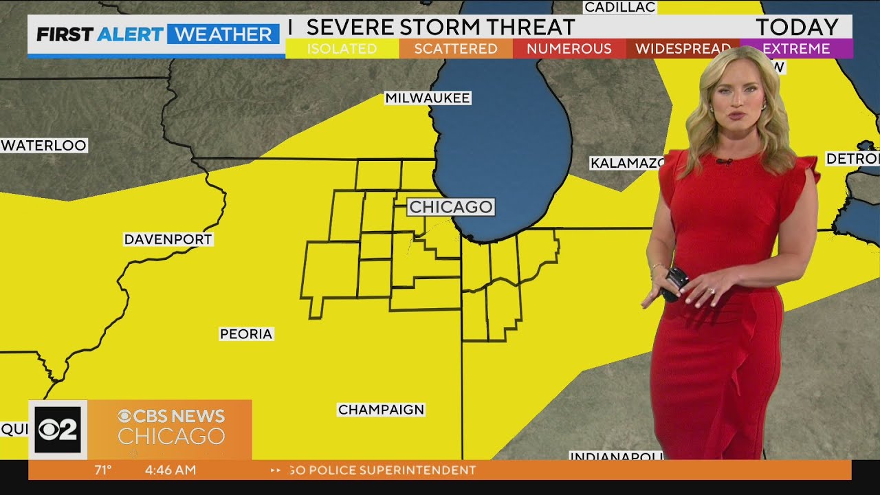 Chicago First Alert Weather: Weekend storm chances - YouTube