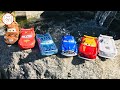 The Alphabet Song - Learn Colors Disney Cars Lightning Mcqueen Play Hide and Seek Outside for Kids