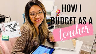 HOW I BUDGET ON A TEACHER SALARY!| #Teacher Life Sunday Vlog