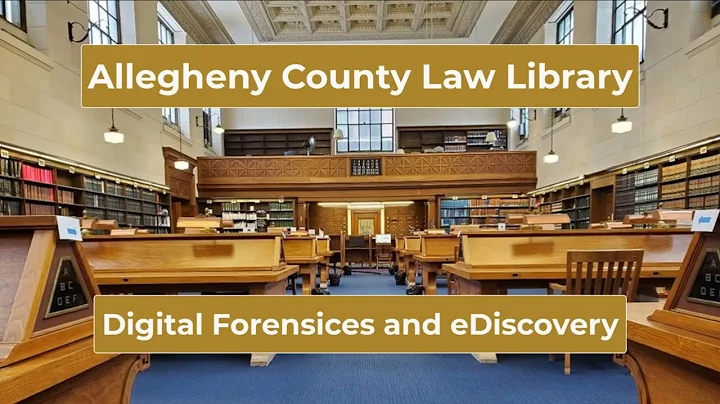 Digital Forensics and eDiscovery