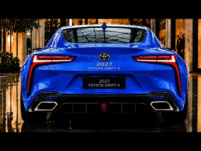 2027 Toyota Drift X – First Look at Toyota's Most Exciting Sports