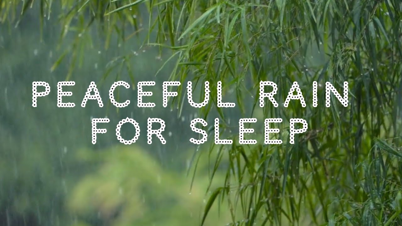 Calming Rain Sounds for Deep Sleep | Relaxing ASMR Rain Ambience - YouTube