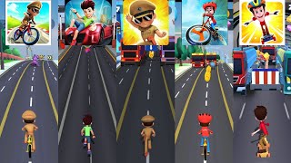 Little Singham Cycle Race 🆚 Kicko & Super Speedo 🆚 Little Singham 🆚 Golmaal Jr 🆚 Smaashhing Simmba screenshot 4