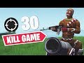 FiveSkill | 30 KILL SOLO VS SQUADS WIN! (Fortnite Battle Royale)