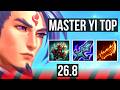 MASTER YI vs MORDEKAISER (TOP) | EUW Master | 26.8