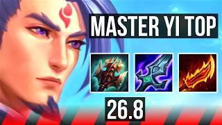 MASTER YI vs MORDEKAISER (TOP) | EUW Master | 26.8
