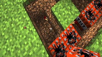 Minecraft-Exploding tree trap tutorial