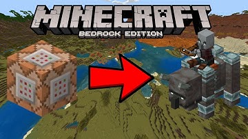 How To Spawn A Ravager With Pillager Rider In Minecraft Bedrock Edition (2025)
