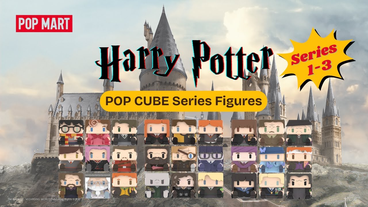 🪄✨ MAGICAL MEGA UNBOXING! ✨🪄 Harry Potter POPMART POP CUBE