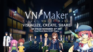 Visual Novel Maker Launch Trailer