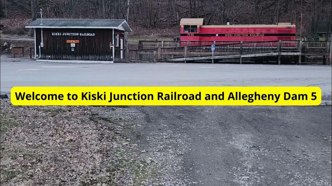 Lets take a walk at the Kiski Junction Railroad hub and then walk down