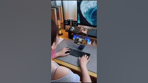 Unfold Convenience with the Foldable Touchpad Keyboard!⌨️￼ #viralvideo #shorts #keyboard