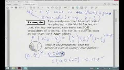 Stochastic Process Modeling, Lecture #2 (Bernoulli & Poisson Processes 2)