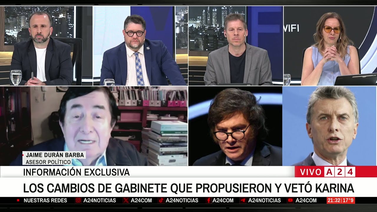 🗣️ EXCLUSIVO DURÁN BARBA EN A24: TODOS LOS CAMBIOS QUE VETÓ KARINA MILEI