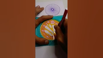 Spirograph art 💓 013 #shorts #spirograph #asmr #spirographdrawing #shortsvideo #trending