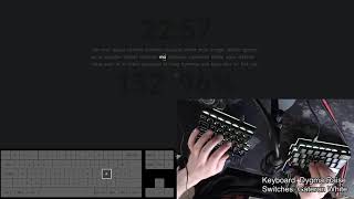 30 minutes Typing - 130 WPM (french) - Monkeytype
