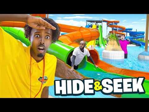 EXTREME HIDE & SEEK IN WATER PARK 