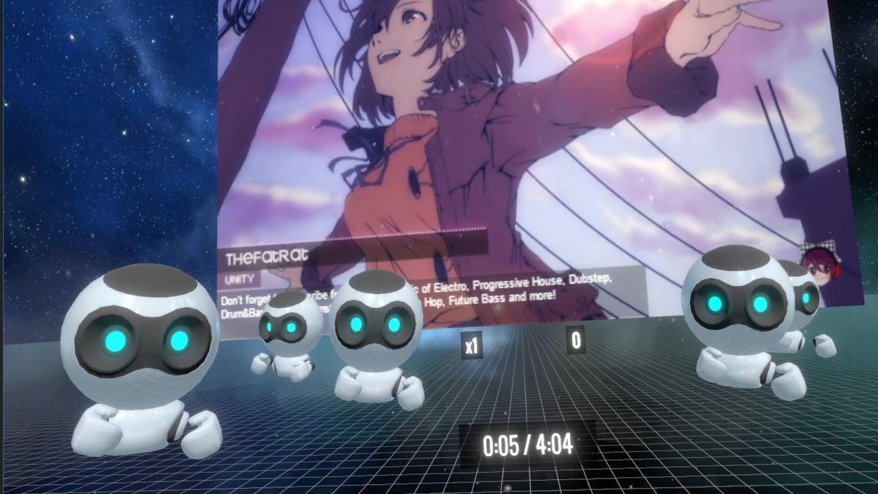 HTC VIVE VR SoundBoxing - TheFatRat UNITY - YouTube