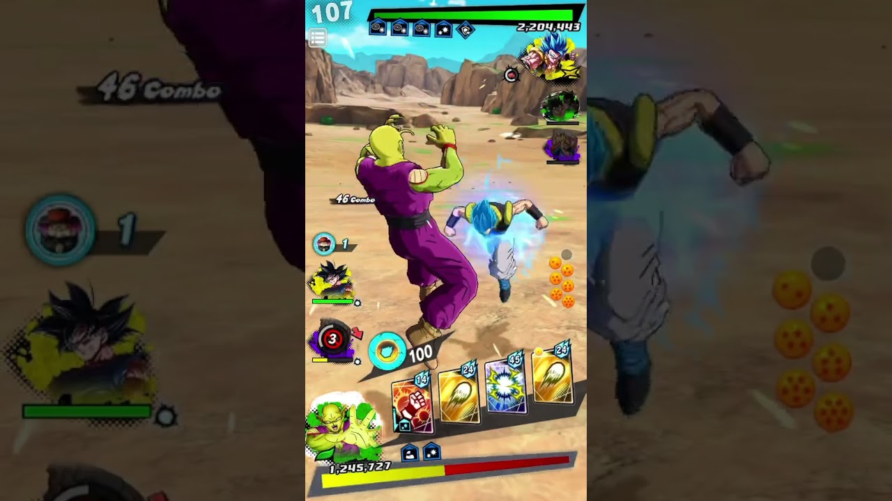 showcasing the new LEGEND super vigeto in low rank pvp matches #dragonball #dragonballlegends 