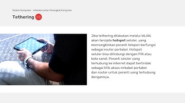VIDEO PEMBELAJARAN INFORMATIKA SISTEM KOMPUTER - INTERAKSI ANTAR PERANGKAT