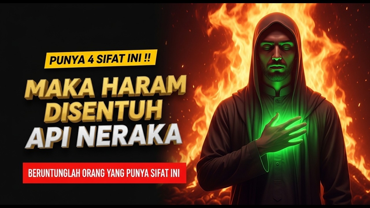 Inilah 4 Golongan Orang Yang Haram Di Sentuh Oleh Api Neraka | Bersyukurlah Yang Punya Sifat Ini..!!