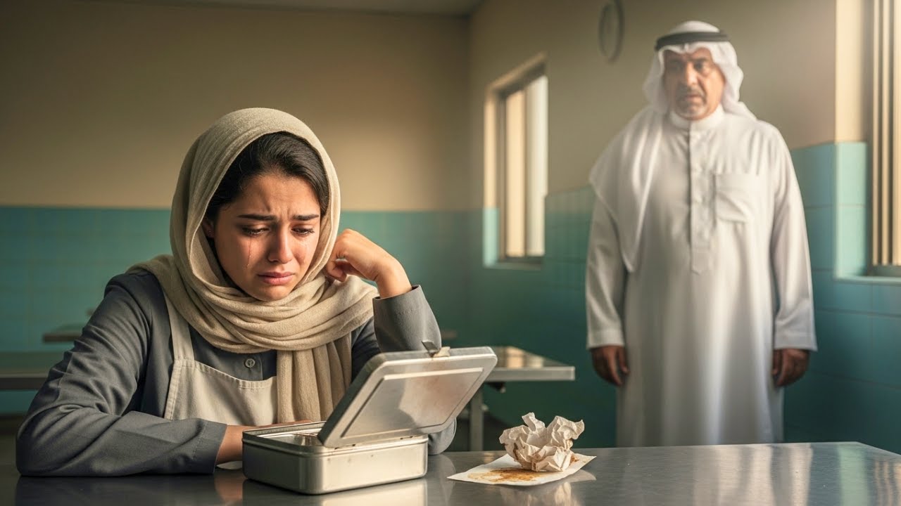 رأى الملياردير علبة طعام نادلة شابة فارغة... وما وجده بداخلها جعله يجهش بالبكاء!