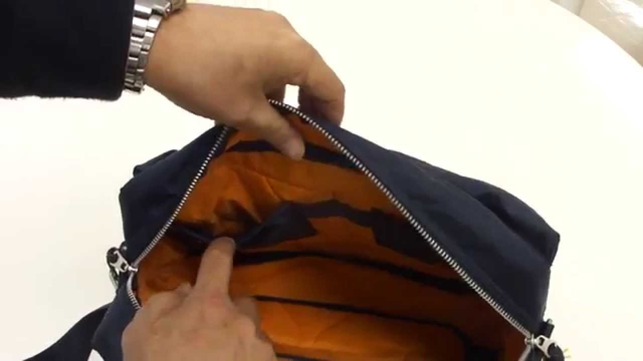 ポーターフォース ショルダーバッグ ネイビー色 動画紹介 - YouTube