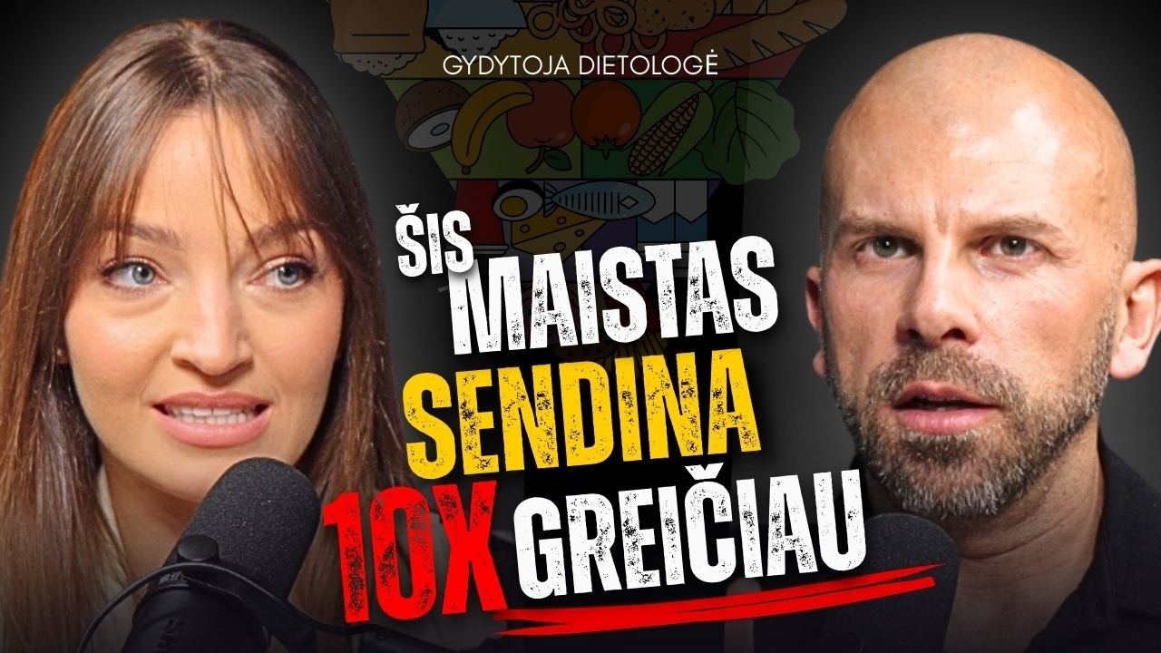 GYD. DIETOLOGĖ: Kodėl TU storėji? Ozempic, 2026 maisto piramidė