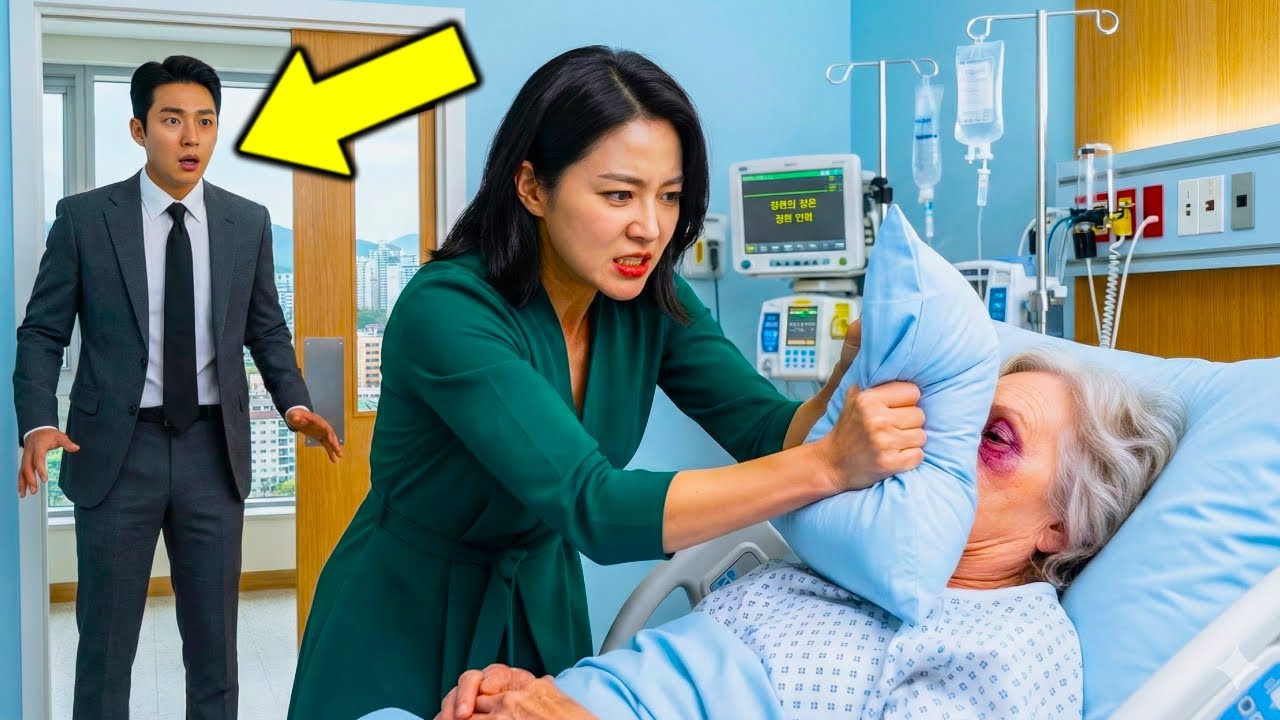병원으로 달려간 남자는 아픈 어머니를 보러 갔다가, 약혼녀의 행동에 충격을 받았다