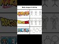 Anime Body Shapes Explained 😂 | Naruto vs Dragon Ball vs One Piece📝